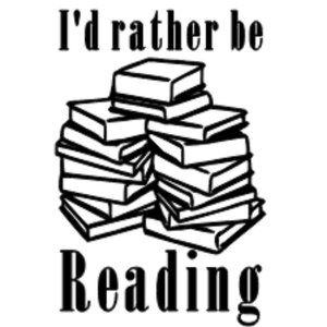 I'd Rather Be Reading Decals